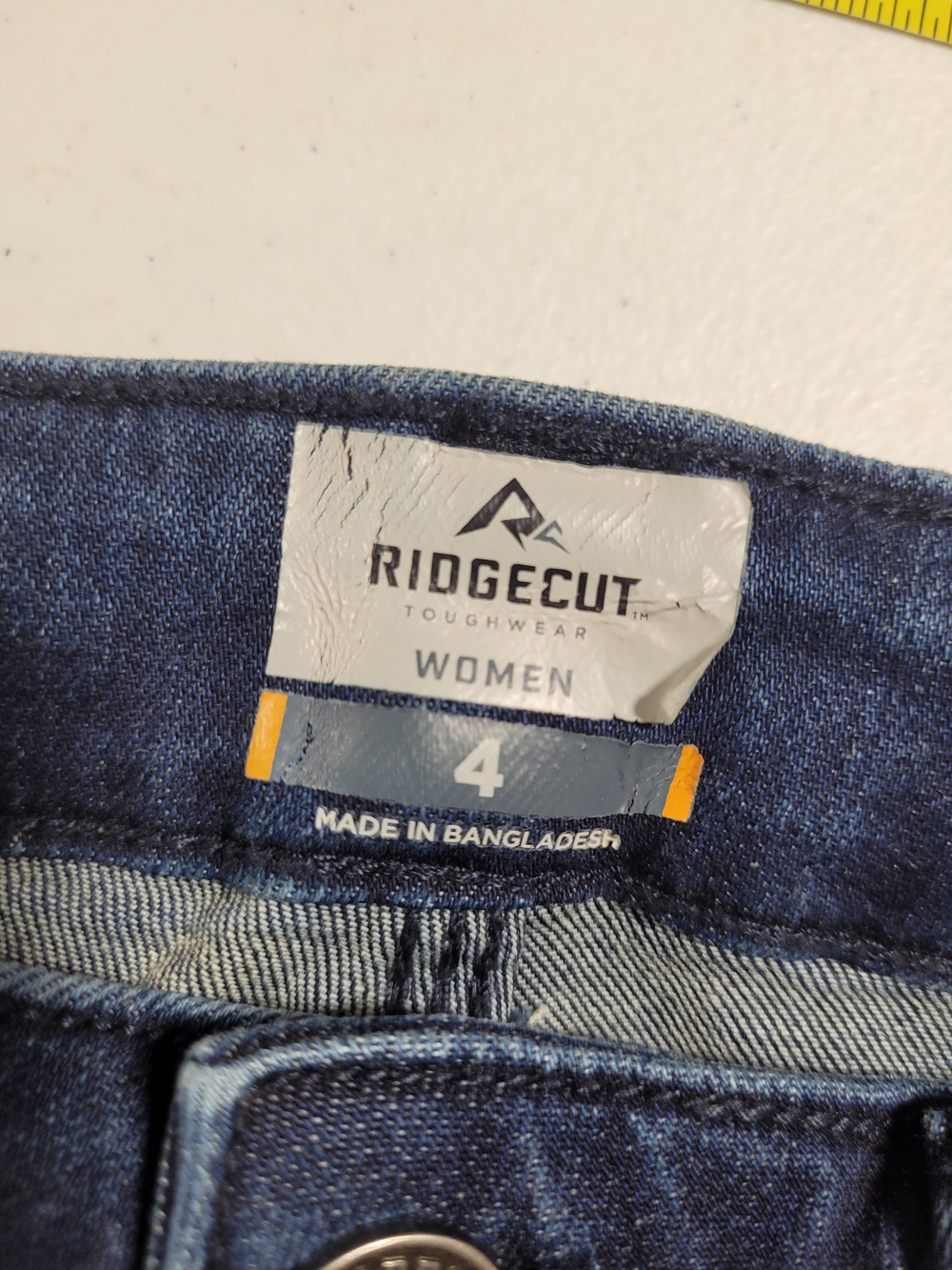 Women's Straight Jeans in Dark Blue - Picture 2 of 4